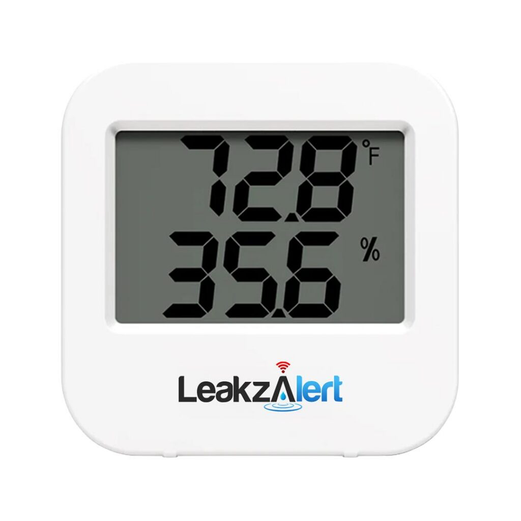 LeakzAlert IoT temperature sensor to prevent frozen pipes